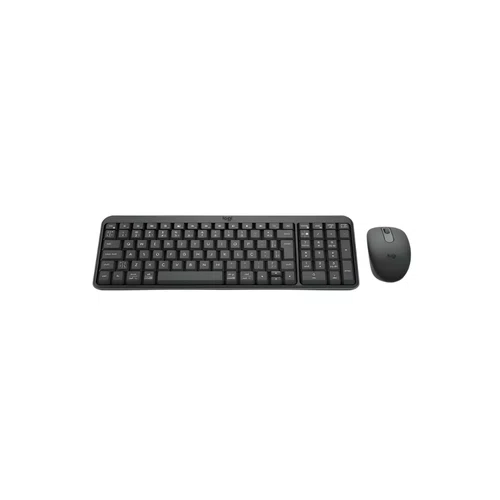 Kit Teclado e Mouse Sem Fio Logitech MK250 Grafite