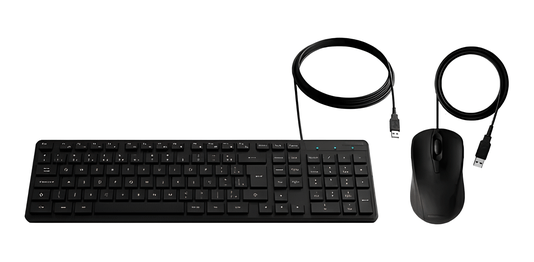 KIT TECLADO E MOUSE USB COM FIO CCI20 4294100 PRETO