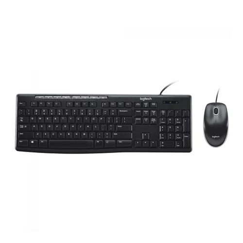 Kit Teclado e Mouse USB Logitech MK200 Preto Kit Teclado e Mouse USB Logitech MK200 Preto