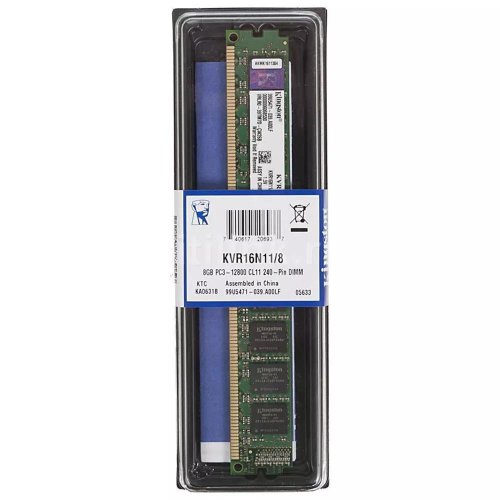 Memória DDR3 8GB 1600MHZ KVR16N11/8 - KINGSTON