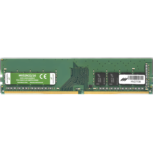 Memória Desktop Macrovip 16GB DDR4 3200MHz - MV32N22/16