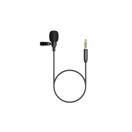 Microfone Lapela Para Celular 1,8 Metros Smart MIC PRETO - TELEFUNKEN