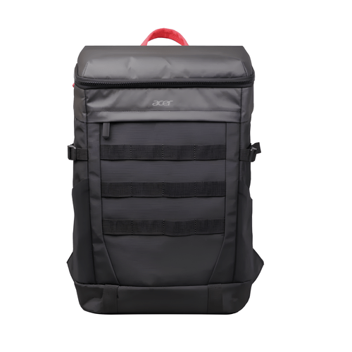 Mochila Acer Nitro ABG232, para Notebook até 17", Alça Reforçada – Preta/Vermelha