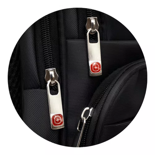 MOCHILA P/NOTEBOOK ATE 15.6" EXECUTIVA 5 BOLSOS YS28045 PRETA