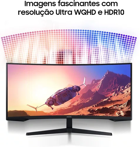 MONITOR GAMER LED 34 POL.CURVO 165HZ 1MS ULTRA WQHD ODYSSEY G5