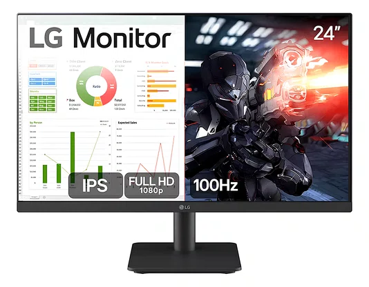 MONITOR GAMER LED 24 POL.100HZ IPS FULL HD HDMI 24MS500 PRETO