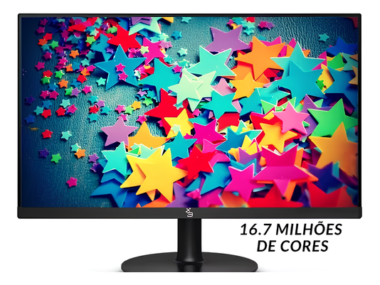 MONITOR LED 19,5 HD 75HZ HDMI/VGA M195WHD PRETO