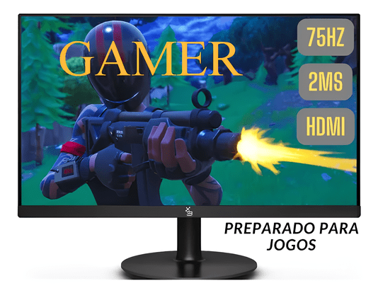 MONITOR LED 19,5 HD 75HZ HDMI/VGA M195WHD PRETO