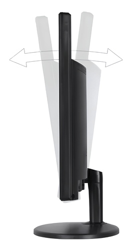 MONITOR LED 19,5" OFFICE 5MS HDMI/VGA/VESA 194901 PRETO