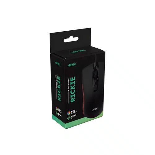 Mouse Gamer 1500DPI Vinik Rickie MGRKRGB Preto RGB