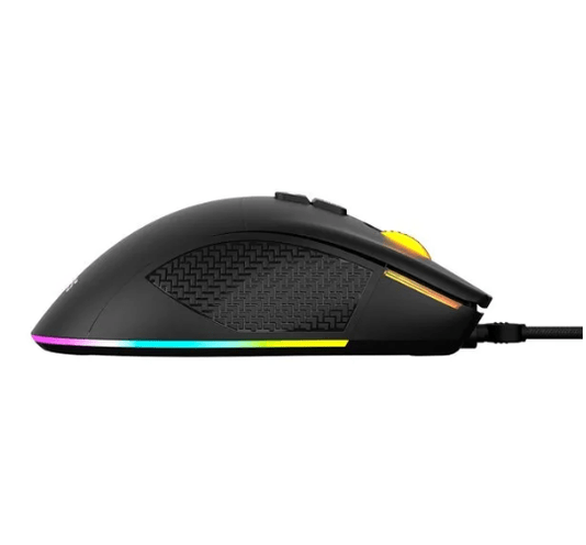 Mouse Gamer Pcyes Gaius - 12400 Dpi - Rgb - 6 Botoes - PMGGBV