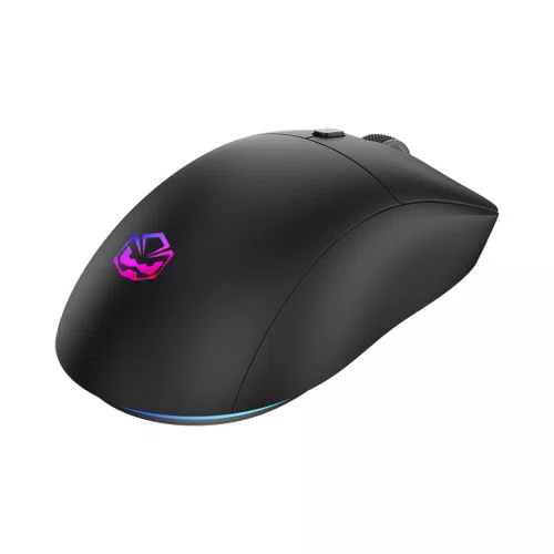 MOUSE GAMER SEM FIO 10000DPI 6 BOTOES BASARAN STEALTH BLACK VULCAN  PMGBRSTBV