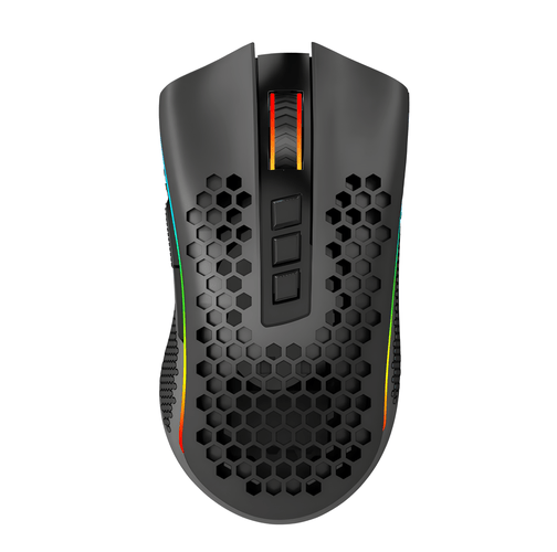 MOUSE GAMER SEM FIO 16000DPI STORM PRO PRETO RGB (M808KS)