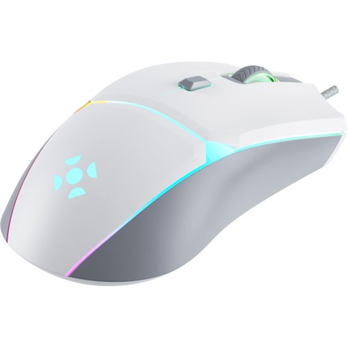 MOUSE GAMER USB 12800DPI CRUSADER BRANCO RGB