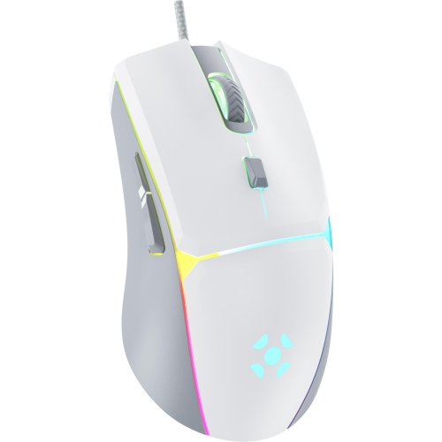 MOUSE GAMER USB 12800DPI CRUSADER BRANCO RGB
