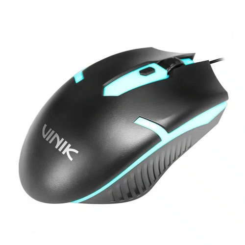 Mouse Gamer USB Amani MGAMRGB RGB 1500 DPI, Design Ergonômico, Iluminação LED para PC e Notebook