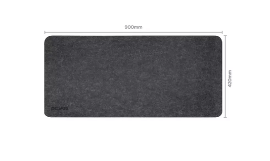 Mouse Pad PcYes Desk Mat Exclusive Pro Dark Gray 900x420mm PMPEXPDG