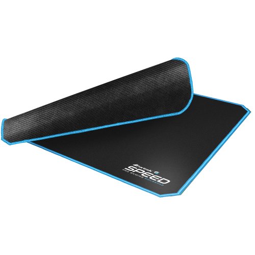Mouse Pad Gamer 320x240mm Speed MPG101 Preto / Azul Fortrek
