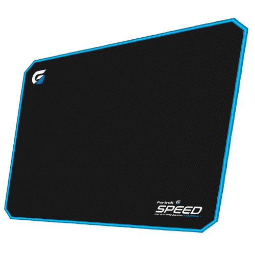 Mouse Pad Gamer 320x240mm Speed MPG101 Preto / Azul Fortrek