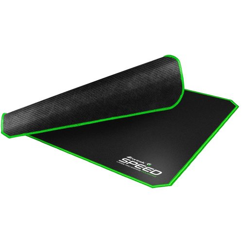 Mouse Pad Gamer 440x350mm Speed Mpg102 Preto e Verde - Fortrek