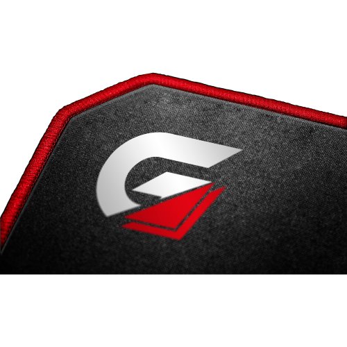 Mouse Pad Gamer 350x440mm Speed MPG102 Preto / Vermelho FORTREK