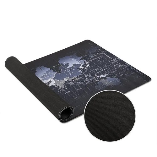 Mouse Pad Gamer Extra Grande 700x350x3mm Mapa Mundi MP7035C - Exbom