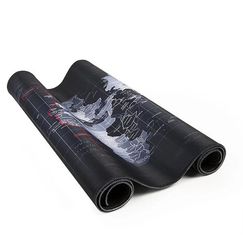 Mouse Pad Gamer Extra Grande 700x350x3mm Mapa Mundi MP7035C - Exbom