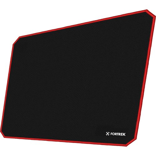 Mouse Pad Gamer Fortrek Speed MPG101: Preto/vermelho, 320x240x3mm