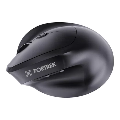 Mouse Sem Fio Ergonômico Vertical Fortrek MERG15 Preto
