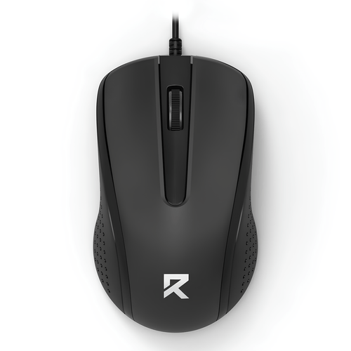 Mouse USB Redragon BM-4049 Office, 1200 DPI, Design Ambidestro, Leve e Confortável - Preto