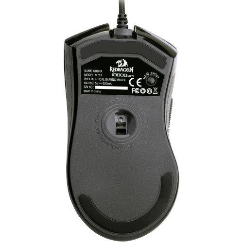 Mouse USB Gamer Cobra Chroma 9 Botões RGB 10000DPI M711 - Redragon