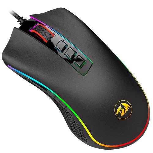Mouse USB Gamer Cobra Chroma 9 Botões RGB 10000DPI M711 - Redragon