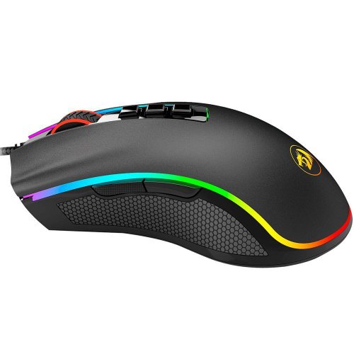 Mouse USB Gamer Cobra Chroma 9 Botões RGB 10000DPI M711 - Redragon