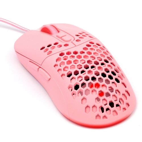 Mouse USB Gamer Óptico  VX Gaming Void LED RGB 7600 DPI Rosa MGV120R - Vinik