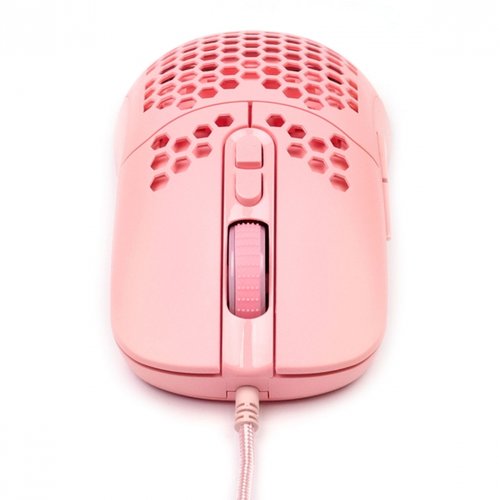 Mouse USB Gamer Óptico  VX Gaming Void LED RGB 7600 DPI Rosa MGV120R - Vinik