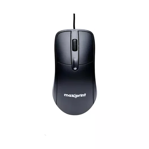 Mouse USB Óptico 1200DPI Maxprint Office Easy 60000154 Preto