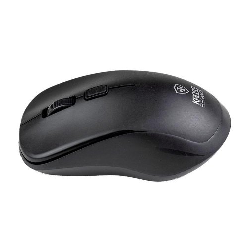 Mouse USB Optico Sem Fio 1600DPI KE-M208 Preto Com Pilha - Kross Elegance