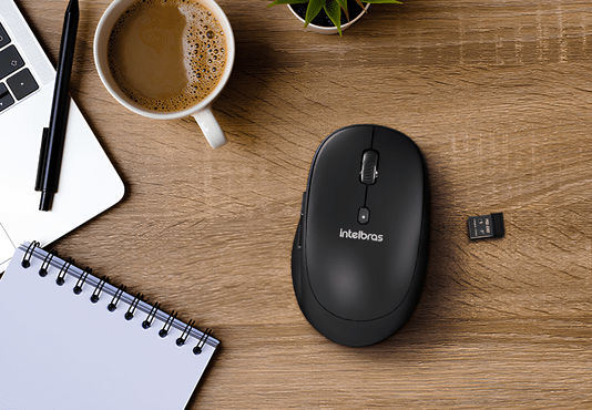 MOUSE USB SEM FIO 2400DPI MSI200 4290024 PRETO