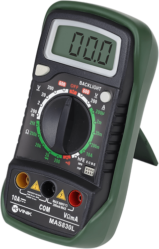 MULTIMETRO DIGITAL COM DATA HOLD 4 DIGITOS MAS830L VINIK