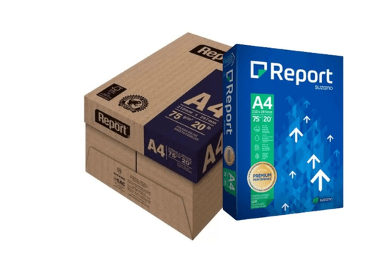 PAPEL A4 210X297 75GRS BRANCO RESMA C/500FLS