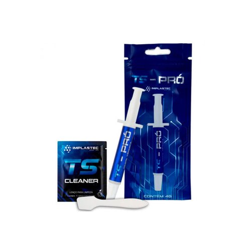Pasta Térmica Seringa 4G TS PRO Cinza - IMPLASTEC
