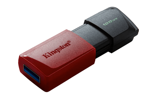 Pen Drive USB 3.2 128GB DTXM/128GB Exodia Preto/Vermelho - KINGSTON