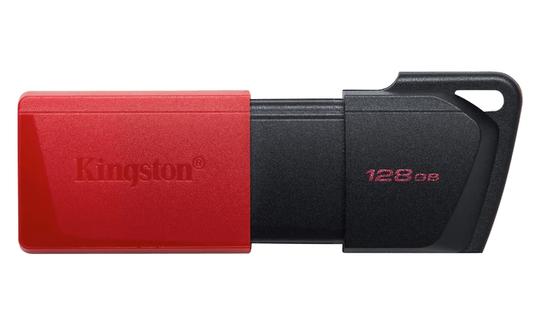Pen Drive USB 3.2 128GB DTXM/128GB Exodia Preto/Vermelho - KINGSTON