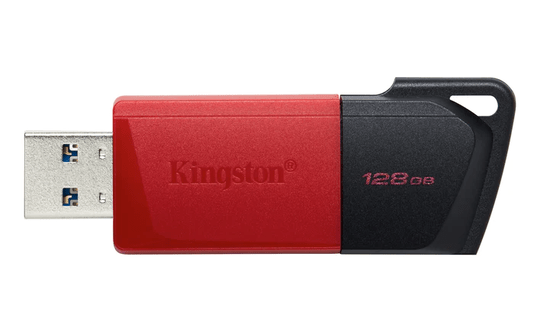 Pen Drive USB 3.2 128GB DTXM/128GB Exodia Preto/Vermelho - KINGSTON
