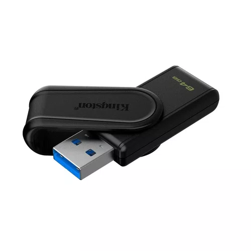 Pen Drive 64GB Kingston DataTraveler Exodia S USB 3.2 Preto DTXS64GB