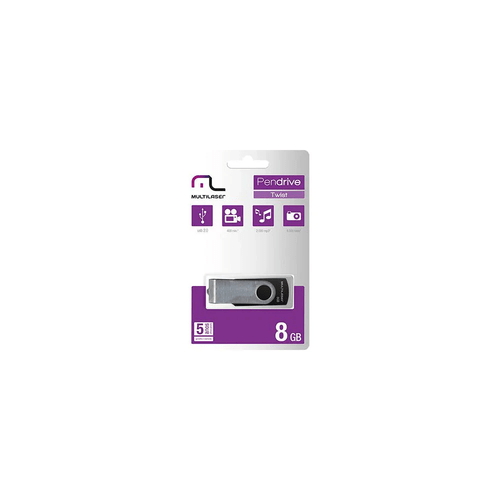 Pen Drive USB 8GB Twist PD587 PRE/PRA