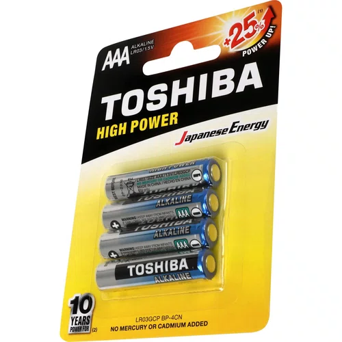 PILHA ALCALINA PALITO AAA 1,5V LR03GCP C/4