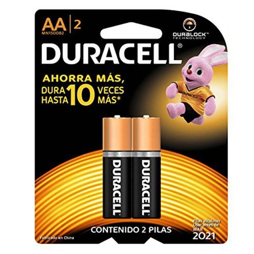 Pilha Alcalina Pequena AA Blister com 2 MN1500B2 - Duracell