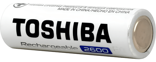 Pilha Recarregável AA Panasonic 2600mAh – 1.2V, Pack com 4 Unidades
