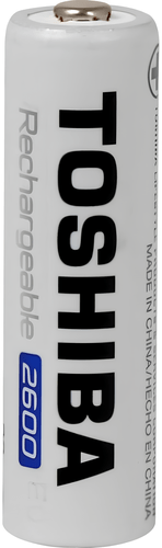 Pilha Recarregável AA Panasonic 2600mAh 1.2V TNH6GAE – Pack com 2 Unidades